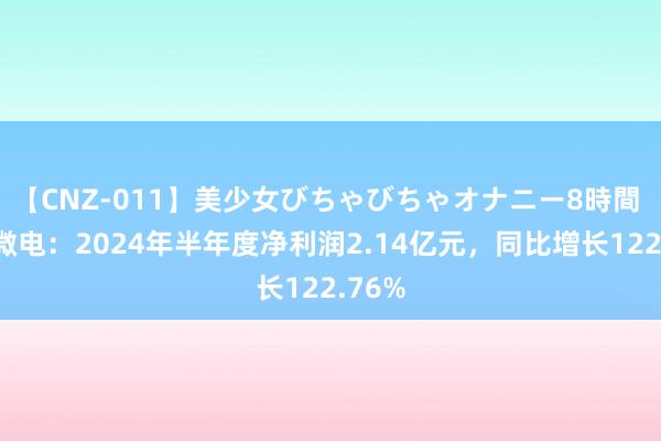 【CNZ-011】美少女びちゃびちゃオナニー8時間 捷捷微电：2024年半年度净利润2.14亿元，同比增长122.76%