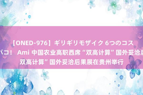 【ONED-976】ギリギリモザイク 6つのコスチュームでパコパコ！ Ami 中国农业高职西席“双高计算”国外妥洽后果展在贵州举行